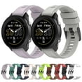 thumbnail image 3 of For Garmin Fenix 6 Sapphire Gps 22mm Solid Color Silicone Watch Band, 3 of 4