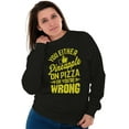 thumbnail image 4 of Like Pineapple Pizza Debate Opinion Sweatshirt for Men or Women Brisco Brands S, 4 of 5