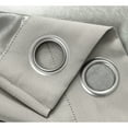 thumbnail image 3 of Olivia Gray Anchorage Blackout Grommet Single Curtan Panel - 54x90", Silver, 3 of 5