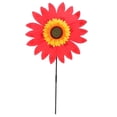 thumbnail image 2 of HILABEE Moulin à Vent 36 cm Roue à Épingles Vent Jouet d'Extérieur pour Enfants Décoration de Jardin Cour Rouge, 2 of 9