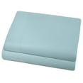 thumbnail image 4 of 2-Pack Flat Sheets, Queen Size, Hotel Quality Bed Sheets, 90" x 102" Oversized Queen Top Sheet Stays Tucked on Deep Mattresses, Flat Sheet Set, Sky Blue, 4 of 4
