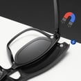thumbnail image 1 of Gafas de sol magnéticas para hombres y mujeres, protección solar, gafas de sol polarizadas para conducir con protección ultravioleta, cambio de varios colores, 1 of 3