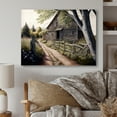 thumbnail image 2 of Designart Charming Cabin And Path II Canvas Wall Art, 2 of 5