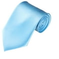 thumbnail image 1 of Mens Fashion Slim Satin Tie In Solid Colour In Various Colours, 1 of 8