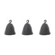 thumbnail image 5 of Gorro de baño absorbente de agua Matsuzay para mujer fieltro negro Gris, 5 of 6