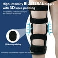 thumbnail image 7 of Nvorliy Orthopedic Knee Brace, Hinged ROM Knee Orthosis for ACL/MCL/PCL/Ligament Injuries, Arthritis(OA), Meniscus, Osteoarthritis - Fit Men & Women (Right, Medium), 7 of 7