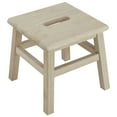 thumbnail image 3 of eHemco Solid Hardwood Step Stool, 12.25 Inches, Unfinished, 3 of 5
