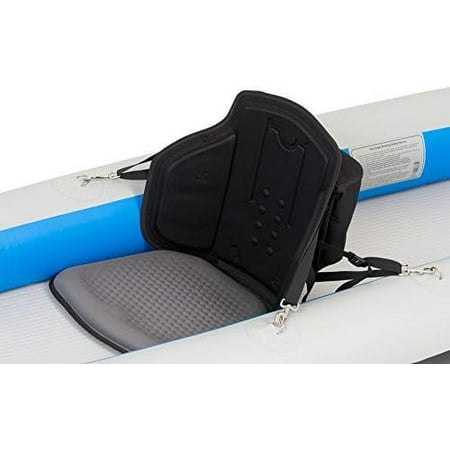 Sea Eagle Padded Seat, 19" Tall Cushioned for Extra Support. Lightweight & Durable with Detachable Storage Bag and Adjustable Straps, UV Resistent for Kayaking, Fishing, Paddling Rafting