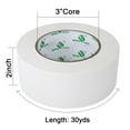 thumbnail image 2 of BOMEI PACK White Gaffers Tape,2 Inch x 30 Yards Heavy Duty, Non-Reflective, Easy Tear, Matte Duct Tape for Stage,Filming, Photography, Radio, 2 of 10