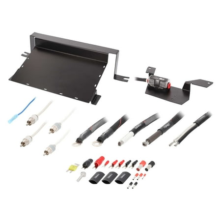 Metra - Amp Installation Kit for Select Jeep Vehicles - Black