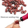 thumbnail image 3 of 100pcs Sanding Band Drill File Machine Bits Ring For Nail Art, 3 of 9