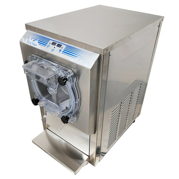 Hard Ice Cream Machine 110V Desktop Hard Ice Cream Maker with Digital Display 1600W
