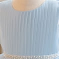 thumbnail image 6 of FYDUU Birthday Dress for Toddler Girls Sequins Pageant Tulle Tutu Dresses Bowknot Princess Gown Formal Wedding Flower Girl Dress 12-18 Months, 6 of 9