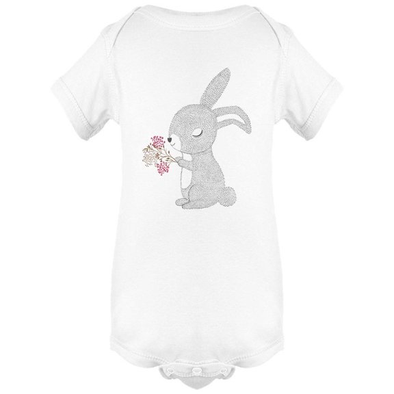Happy Easter Bunny Design Bodysuit Infant -Image by Shutterstock, 24 Months