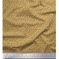 thumbnail image 1 of Soimoi Polyester Crepe Fabric Artistic Leaves Print Fabric by Yard 42 Inch Wide, 1 of 1
