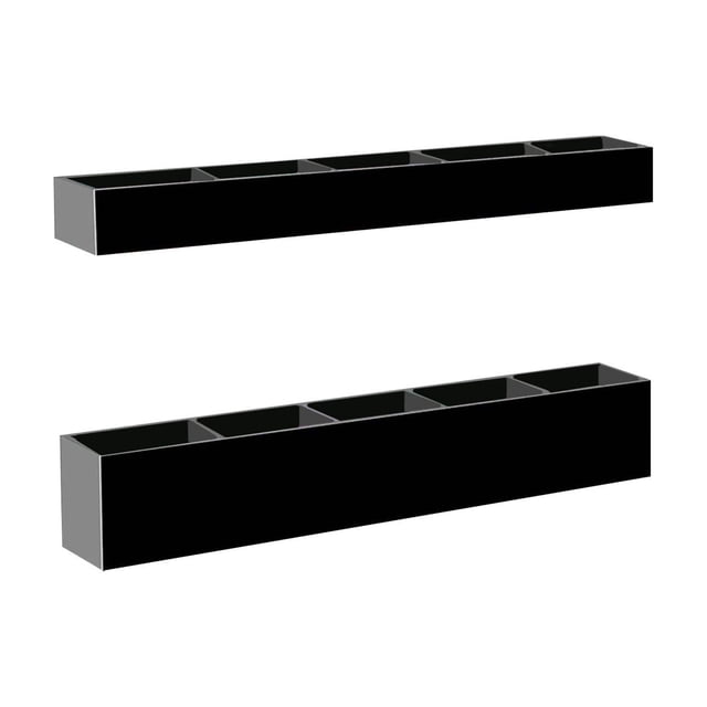Contenant de Rangement pour Aliments Grand Support en Acrylique pour Porte d'Armoire Gobelet Réutilisable Organisateur de Rangement Petit Contenant d'Accessoires de Cuisine Autocollant Boîte de Rangement de Cuisine Montée sur Porte d'Armoire, Contenant Hermétique