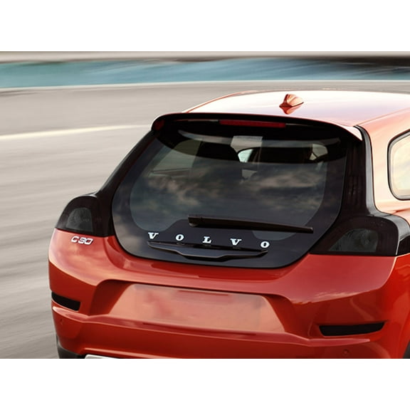 Rvinyl Tail Light Tint Covers Compatible with Volvo C30 2008-2010 - Matte Smoke