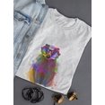 thumbnail image 3 of Colorful Badger T-Shirt Women -Fab Funky Designs, Female Large, 3 of 4