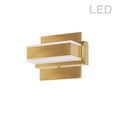 thumbnail image 3 of Livex Lighting 6" 5W 1 LED Bath Vanity, Gold Finish with Frosted Glass, 3 of 3