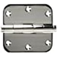 thumbnail image 3 of Deltana DSB35R514 Solid Brass 3 1/2-Inch x 3 1/2-Inch x 5/8-Inch Radius Hinge, 3 of 3