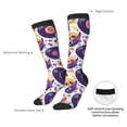 thumbnail image 4 of Naloa record rock Skull star Thigh High Socks Extra Long Stretchy Sock Women Over Knee High Opaque Stocking Daily Wear, 4 of 6