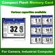 thumbnail image 2 of Tarjeta de Memoria Flash Compacta Profesional de 2GB para CáMara, MáQuina de Publicidad, Tarjeta de Computadora Industrial, 2 of 5