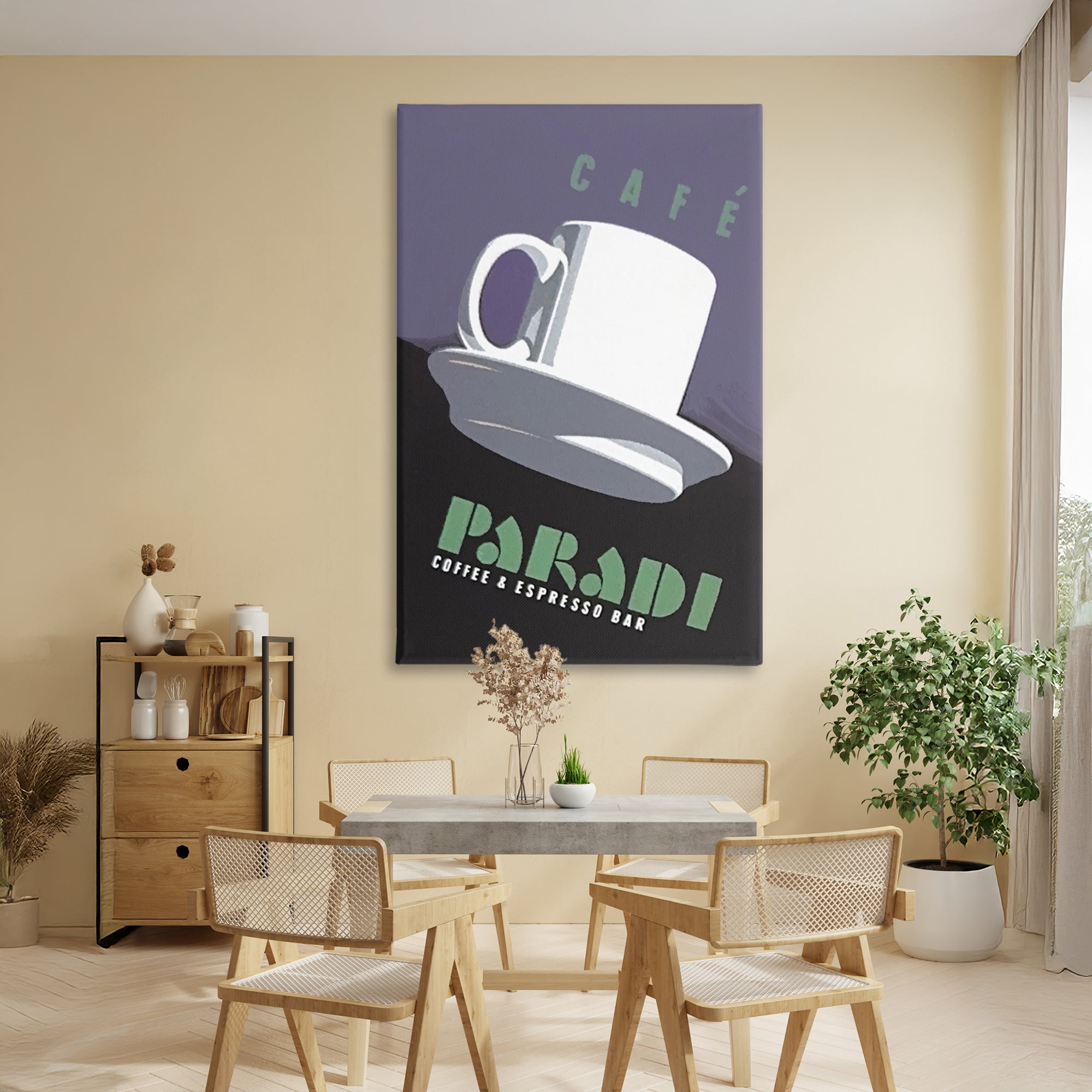 Stupell Industries Paradi Coffee & Espresso Canvas Wall Art, design by Jadei Graphics