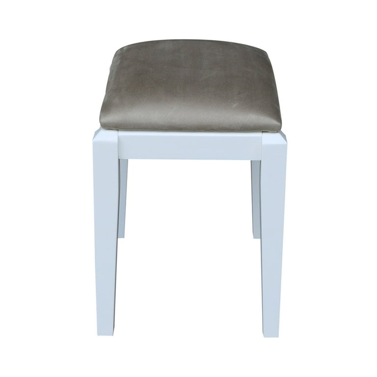 International Concepts Home Accents Unfinished Vanity Bench
