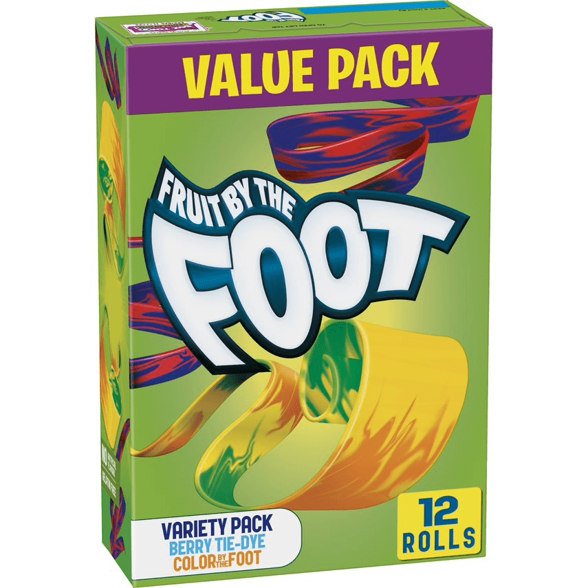 Fruit by the Foot Fruit Snacks, Variety Pack, 9 oz