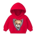 thumbnail image 1 of Sudadera con capucha para bebé, niño y niña, sudadera informal con estampado para bebé, regalo para niña, blusa, 1 of 5