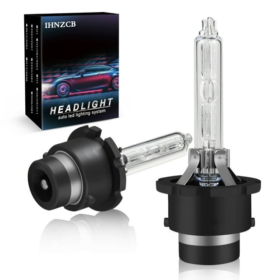 IHNZCB For Infiniti Fx35 2006 2007 2008 2009 2010 2011 2012 D2s Hid Headlight Bulbs Low & High Beam 2pcs