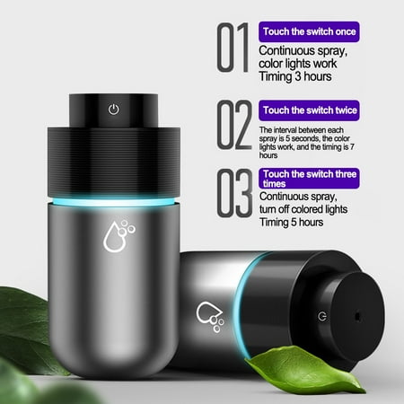 

USB Car Diffuser Humidifier With Free Auto Off When Water Level Low