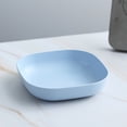 thumbnail image 3 of Mightlink 5.7 Inch Wheat Straw Deep Dinner Plates - Microwave and Dishwasher Safe, Unbreakable Sturdy Plastic Dinner Plates - Healthy Cereal Dishes/ Kids-toddler & Adult - 4PCS, 3 of 8