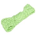 thumbnail image 3 of Cuerda fija luminosa para tienda de campaña de exterior de 4 mm, 31 metros, 9 núcleos, reflectante, paracaídas, para acampar al aire libre, senderismo, verde fluorescente., 3 of 14