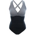 thumbnail image 1 of Traje de baño Traje de baño con cuello en V Push Up Swim Traje de baño de moda, 1 of 3