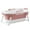 Pink, variant on Lanzxjv 55 inch Foldable Bathtub, Portable Bathtub for Adult, Large Collapsible Tub, Freestanding Surround Collapsible Bathtub, No Lid, Hot Bath, Ice Bath