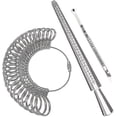 thumbnail image 1 of Ring Sizer Measuring Tool,aluminum Ring Mandrel And Finger Gauges, 1 of 5