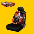 thumbnail image 2 of Yupbizauto 8 Pieces DC Comic Harley Quinn Universal Size Fabric Car Seat Covers Floor Mats Set with Air Freshener, 2 of 5