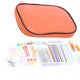 thumbnail image 5 of Juego de 100 ganchos de ganchillo DIY 22 juego de ganchillo con pequeños accesorios para entusiastas del tejido principiantes, color naranja, 5 of 5
