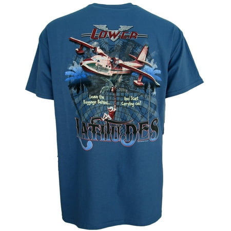 Life Print Tee - Mens Good Life 100% Cotton