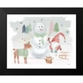 thumbnail image 2 of York, Leah 24x20 Black Modern Framed Museum Art Print Titled - Woodland Wonders II, 2 of 5