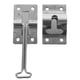 thumbnail image 1 of juego de pestillo de puerta de entrada estilo T para RV, pestillo de metal resistente para remolque, soporte para puerta de caravana, gancho de pestillo duradero para puertas de RV seguras, 1 of 7