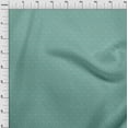thumbnail image 4 of oneOone Velvet Dusty Teal Green Fabric Floral Ditsy Quilting Supplies Print Sewing Fabric By The Yard 58 Inch Wide, 4 of 4