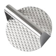 thumbnail image 2 of Presse à Burger Ronde en Acier Inoxydable Presse à Burger Plaque de Cuisson Presse à Hamburger Presse pour Gril pour BBQ, 2 of 8