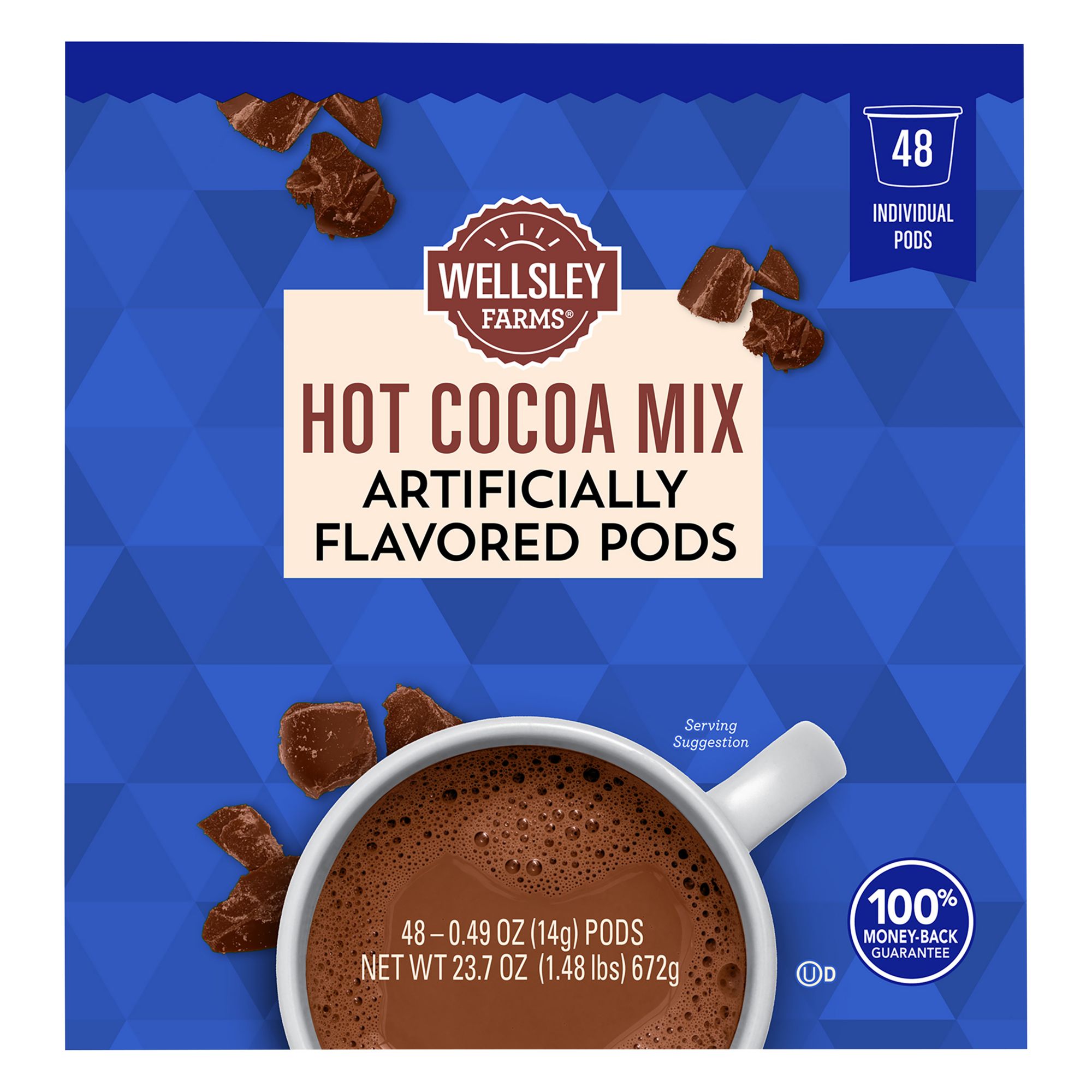 Wellsley Farms Hot Chocolate Pods, 48 ct.