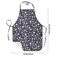 thumbnail image 2 of Sikiie Daisies Flowers Aprons for Kitchen Cooking Aprons, Chef Apron for Men Women Chef, 2 of 7