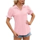 thumbnail image 3 of Fiudx Ofertas Flash Del Día Solo En Línea Tops con Estampado de Moda para Mujer, Blusa de Manga Corta, Camisetas Divertidas con Cuello Redondo, 3 of 4
