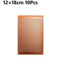 thumbnail image 2 of 10pcs/set Printed PCB Circuit Board DIY Soldering Plate PCB board printed PCB Strip Breadboard Electronic Stripboard, 2 of 8