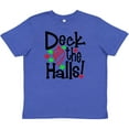 thumbnail image 3 of Inktastic Deck the Halls Christmas Ornament Youth T-Shirt, 3 of 5