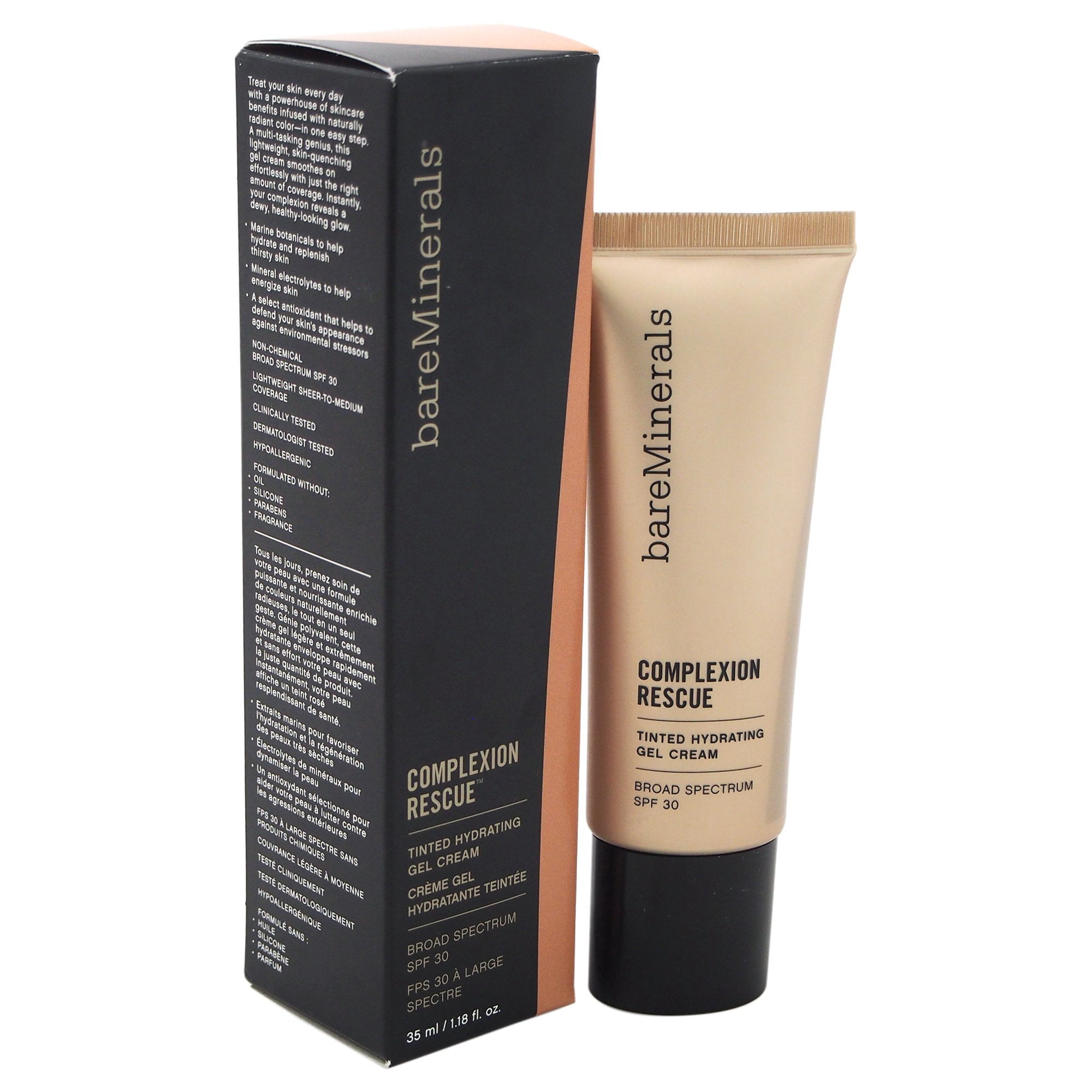 BareMinerals Bare Minerals Complexion Rescue Tinted Hydrating Gel Cream Tan 07 1.18 oz